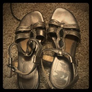 Metallic sandal super comfortable